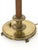Gold Monumental Table Lamp in Brushed Brass and Mahogany by Harald Notini for Böhlmarks, 1950 For Sale - Image 8 of 13