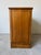 1970’s Vintage Paneled Front Wood Small Bar Cabinet With Marble Top For Sale - Image 9 of 12