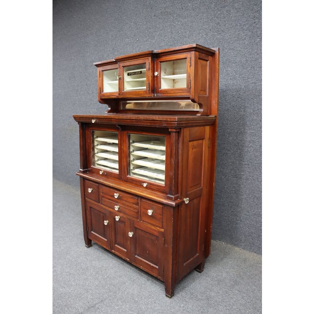 American Dental Co. Mahogany Sterilizer Cabinet For Sale In Philadelphia - Image 6 of 15