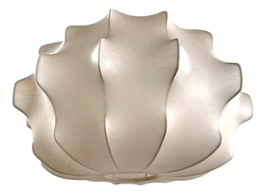 Vintage German Cocoon Pendant Light by Friedel Wauer for Goldkant, 1960s