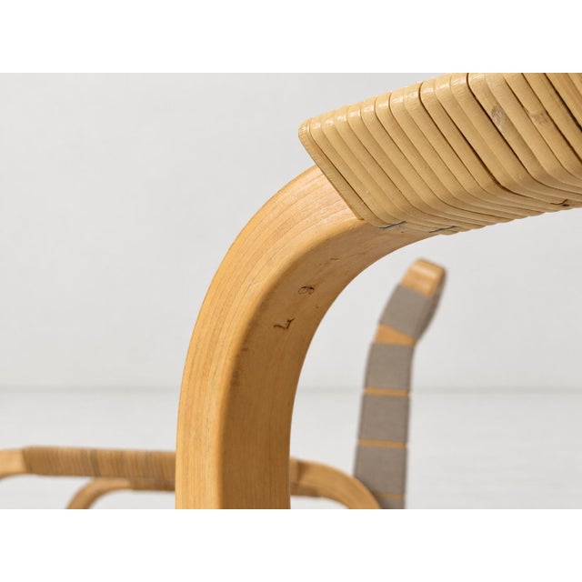 Model 45 Armchairs by Alvar Aalto for Artek, 1970s, Set of 4 For Sale - Image 9 of 18