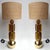 Contemporary Pair of Brass and Murano Glass Lamps, Italy For Sale - Image 6 of 13