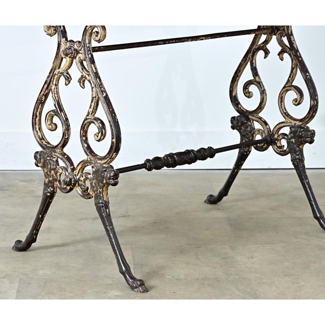 French 19th Century Tavern Table with Oak Top For Sale In Baton Rouge - Image 6 of 11