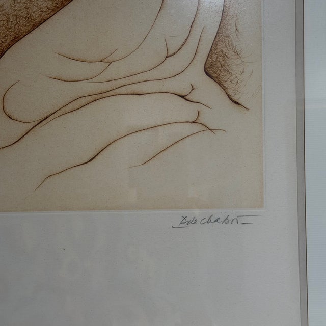 Paul De Chabot, Horses 16/100, 1960s, Etching For Sale - Image 11 of 12