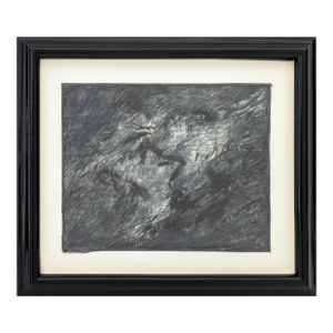 Joseph Gardella Automatist Composition Graphite
