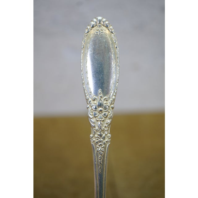 Mid 20th Century Towle "Old Mirror" Baroque Sterling Silver Flatware Service - 40 pcs For Sale - Image 14 of 16