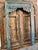 Antique Carved Teak Architectural Arch Doorway, Distressed Column Surround 99 For Sale - Image 9 of 11