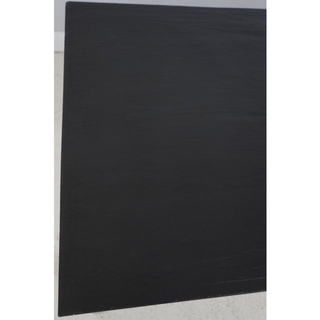 Brown Modern Design Cherry Slate Top Dining Table For Sale - Image 8 of 13