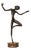 Franz Hagenauer, Nude Dancer, 1920s, Brass For Sale