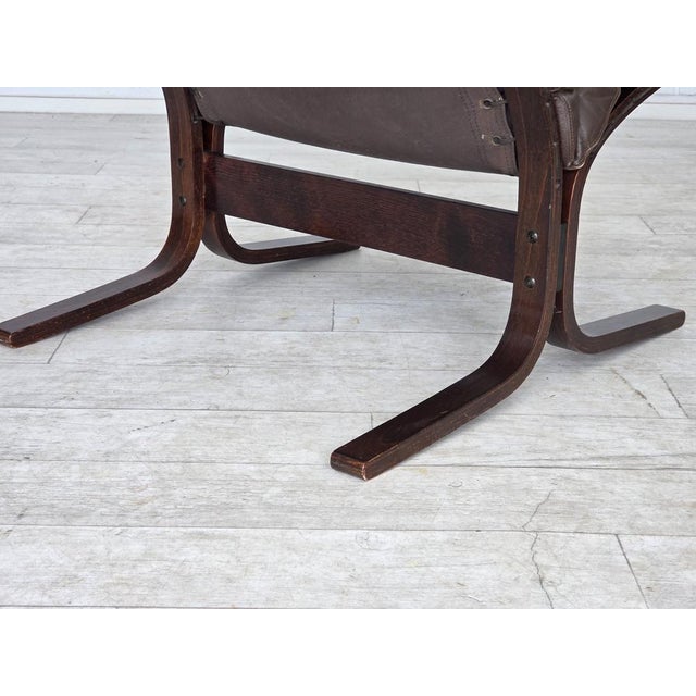 Norwegian Model Siesta Chairs and Ottoman by Ingmar Relling for Westnofa, 1970s, Set of 3 For Sale - Image 11 of 17