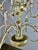 Tan Distressed Twelve Light Chandelier by Melissa Levinson, Wood & Iron For Sale - Image 8 of 17