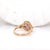 Blue 1.5ct Tanzanite Ring with Earth Mined Diamonds in Solid 14k Yellow Gold Oval 8x6 Size 6.75 For Sale - Image 8 of 8