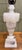 Mid 20th Century Mid 20th Century Italian Carved Alabaster Neoclassical Table Lamps - a Pair For Sale - Image 5 of 8