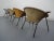 Wood Danish Sueded Balloon Chairs by Hans Olsen for LEA Furniture, 1950s, Set of 4 For Sale - Image 7 of 18