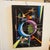 Abstract A 1980s Kandinsky Style Futurist Abstract Italian Oil Painting by Libero Vitali For Sale - Image 3 of 16