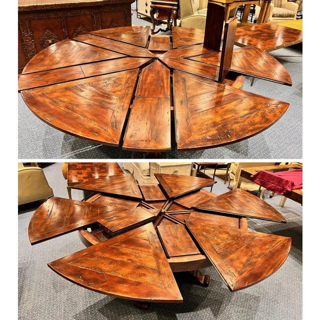 Theodore Alexander 77.5" Castle Bromwich Sylvan II Dining Table (Jupe Table) For Sale - Image 11 of 12