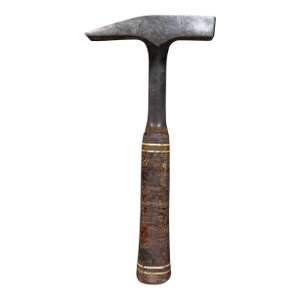 Classic Estwing Leather-Handled Rock Pick Geology Hammer Industial Decor