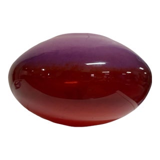 1990s Venini "Doppio Incalmo" Art Glass Vase by Timo Sarpaneva For Sale