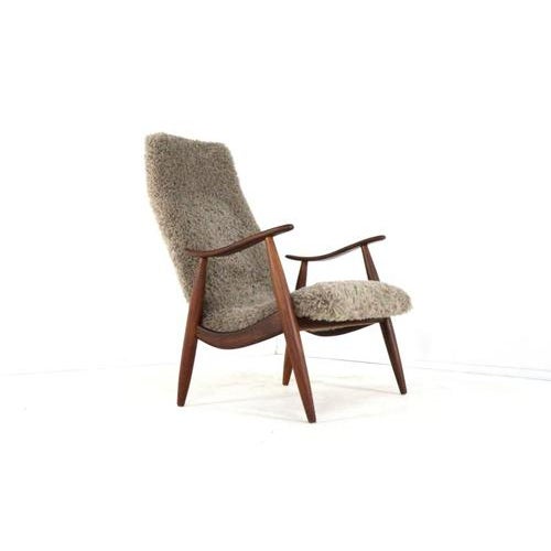 Vintage Brown Lounge Chair For Sale - Image 15 of 15