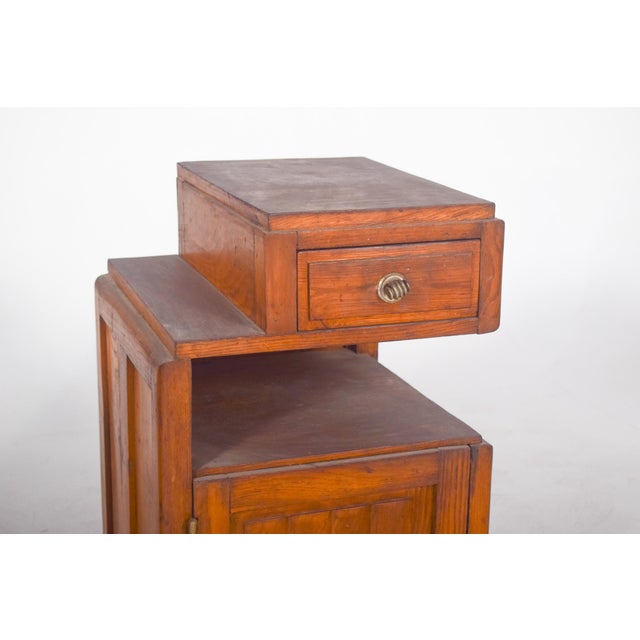 Art Deco Portuguese Bedside Tables, 1920, Set of 2 For Sale - Image 6 of 13