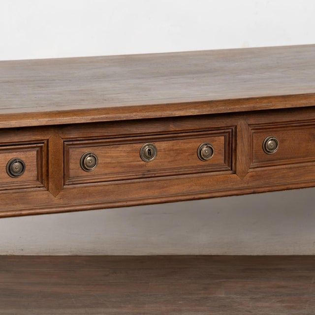 Rustic 19th Century Portuguese Console Table With Four Drawers For Sale - Image 3 of 13