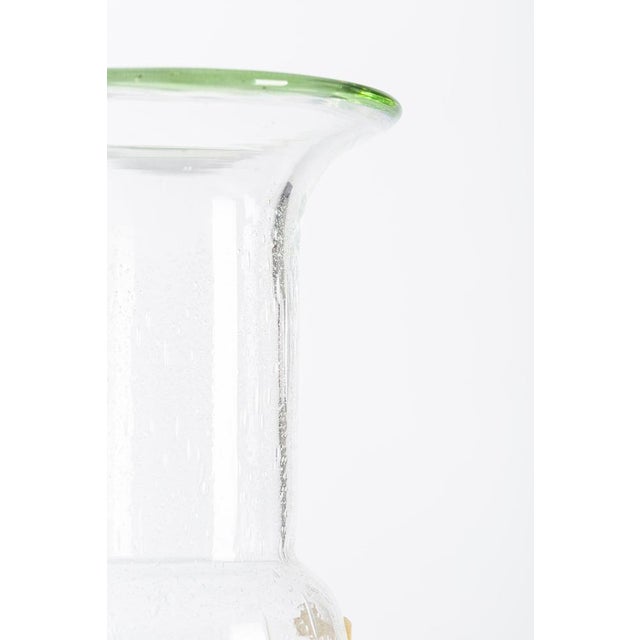 Vintage German Art Glass Vase by Erwin Eisch, Germany, 1950s For Sale - Image 3 of 5