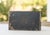 30s Vintage Industrial Metal Steel Tool Box With Rusty Patina and Chipping Black Paint For Sale - Image 14 of 17