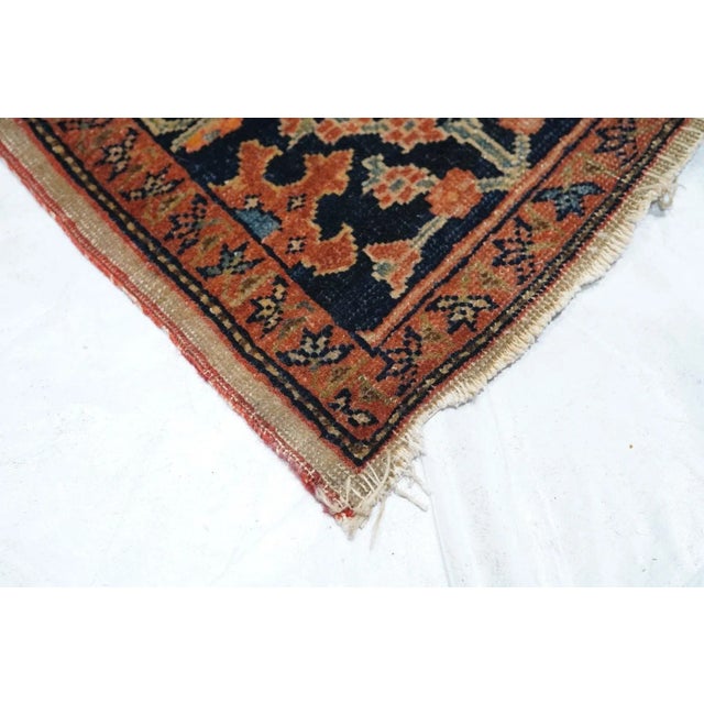 Late 18th Century Late 18th Century Antique Farahan Rug 4'3'' x 6'11'' For Sale - Image 5 of 11