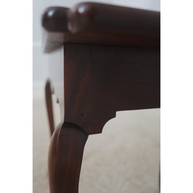 Stickley Colonial Williamsburg Mahogany Drop Side Table For Sale - Image 12 of 18