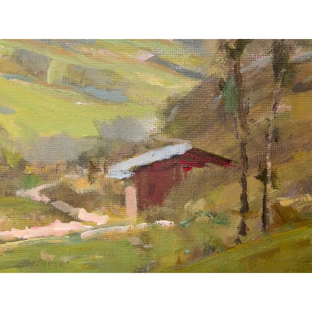 Traditional Felice Hrovat Original California Landscape Painting For Sale - Image 3 of 9