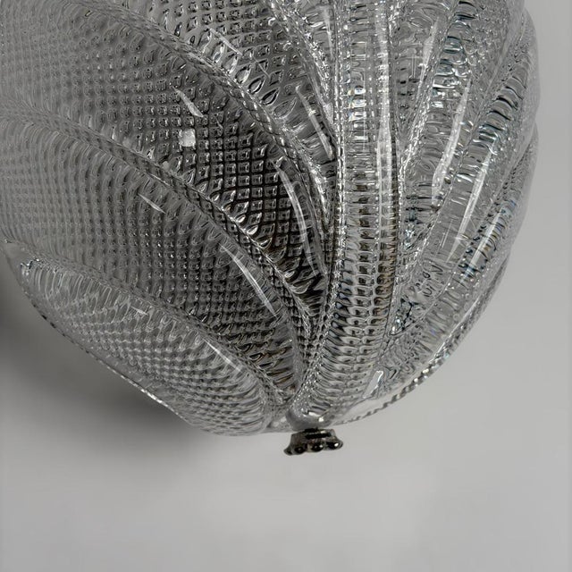 Vintage Leaf Wall Light by Fritz Kurz for Orrefors, Sweden, 1970s For Sale - Image 17 of 18