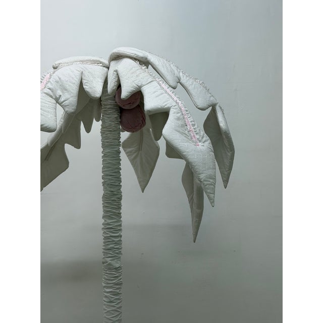 Vintage Fabric Coconut Palm Tree Sculpture, 1990s For Sale - Image 9 of 18