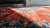 Scarlet 1890s Red Rust Medallion Tribal Antique Hand Knotted Persian Gabbeh Rug 5'3" X 8'10" Wool Carpet For Sale - Image 8 of 9