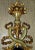 Pair of Italian Rococo Gilt Gesso and Parcel Green Painted 2-Light Mirrored Sconces For Sale - Image 4 of 12