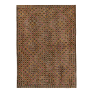 Hand Woven Geometric Turkish Oushak Kilim Wool Rug 7'5'' X 10'8''