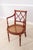 Age: Approx: 30 Years Old Details: Nice Cane Seats High Quality Construction Hand Painted Gold Details On Red Finish...