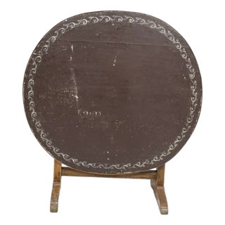 Antique French Vigneron Tilt Top Wine Table Early 19th Century For Sale
