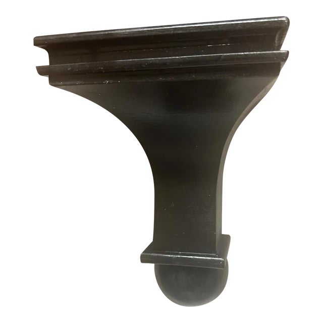 Wall Mounted Bracket or Shelf Made of Solid Wood in the Style of a Corbel For Sale