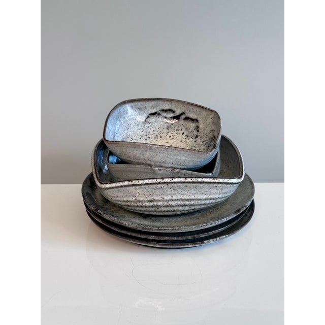 Ceramic Bowls and Plates from Serocka, Germany, 1970s, Set of 6 For Sale - Image 13 of 18
