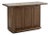 Cocktail Bar in Oak and Carerra Marble, Attributed For Sale