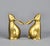 Metal Mid 20th Century Brass Rabbit Bookends - A Pair For Sale - Image 7 of 9