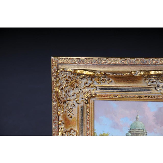 Heinz Scholtz, Berlin Schlossbrücke, 20th Century, Oil on Copper For Sale - Image 15 of 18