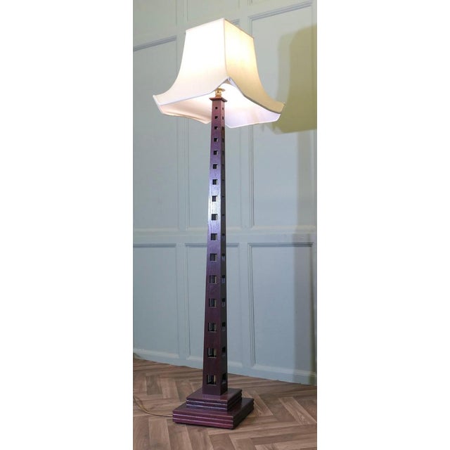 Mid-Century Teak Floor Lamp, 1970s For Sale - Image 4 of 8
