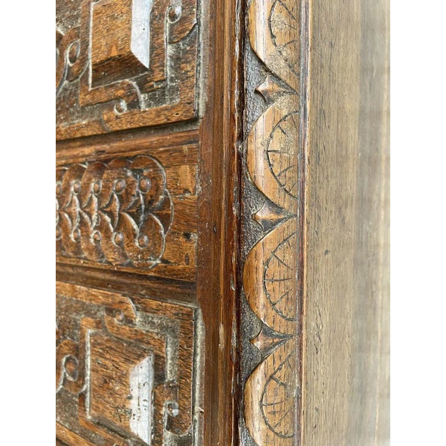 Antique Oak Safe For Sale - Image 6 of 10