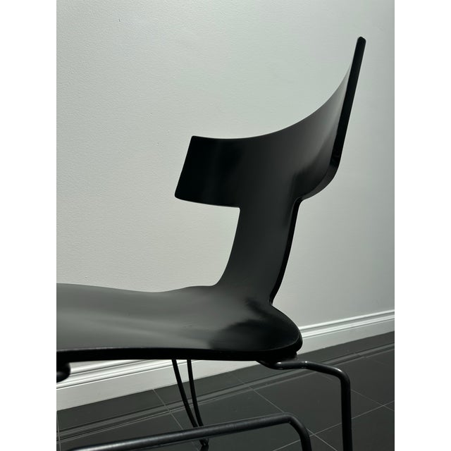 Mid-Century Modern 1990s Anziano Dining Chair by John Hutton for Donghia For Sale - Image 3 of 7