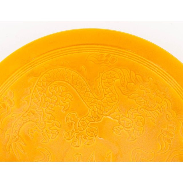 Chinese Chinese Dragon and Phoenix Motif Porcelain Bowl For Sale - Image 3 of 8