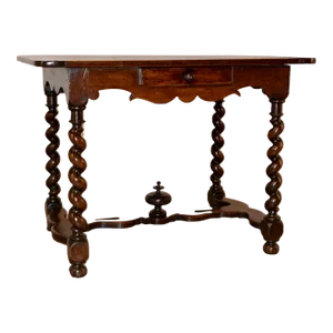 18th Century French Walnut Side Table