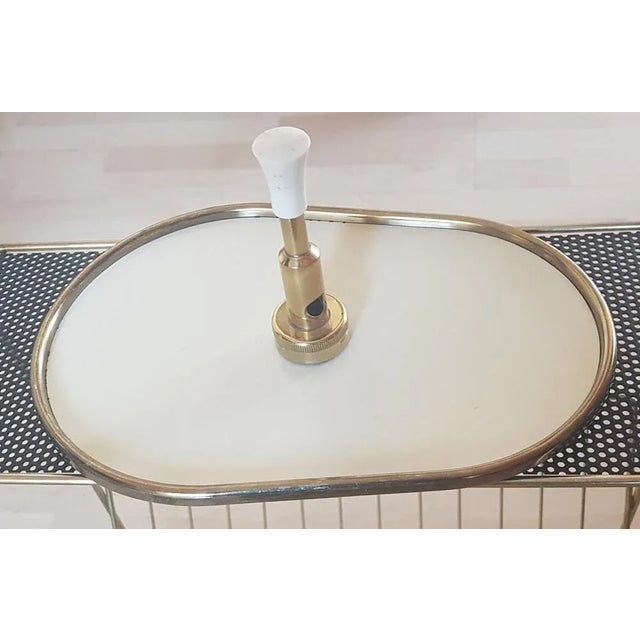 Brass Smoker Set with Putti Relief from Erhard & Sons, 1960s, Set of 4, in Very Good conditions. Designed 1960 to 1969 I...