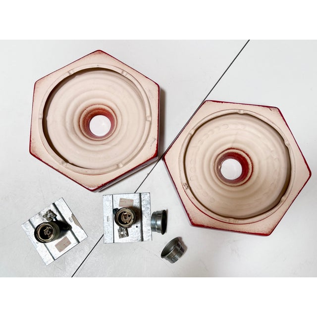 Ceramic Wall Lights from Hustadt Leuchten, Germany, 1970s, Set of 2 For Sale - Image 16 of 18