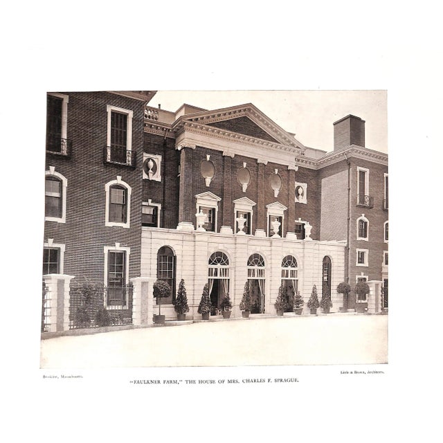 "American Estates and Gardens" 1906 Ferree, Barr For Sale - Image 9 of 12
